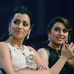 Trisha and Hansika to release it for Arya!!!