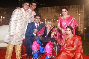 Y Gee Mahendra's Son Harshavardhana - Shwetha Reception