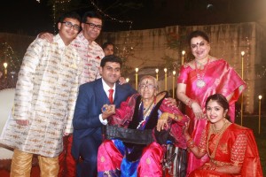 Y Gee Mahendra's Son Harshavardhana - Shwetha Reception