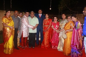 Y Gee Mahendra's Son Harshavardhana - Shwetha Reception