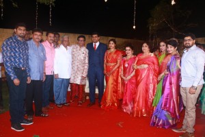 Y Gee Mahendra's Son Harshavardhana - Shwetha Reception