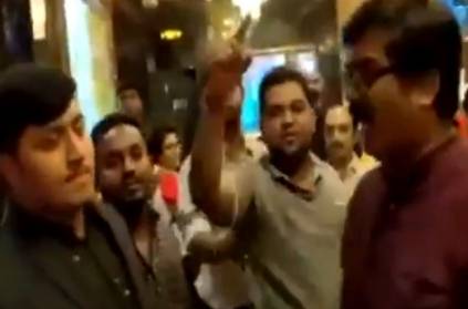 Shocking - Political party members attack theatre manager for overpriced food items
