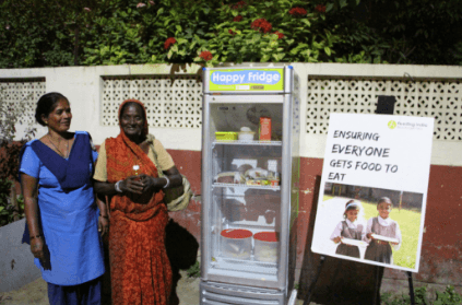 NGO sets up happy fridges across India to ensure no one goes hungry