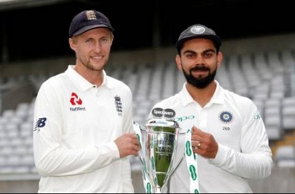 India vs England test: Rare honour for British team