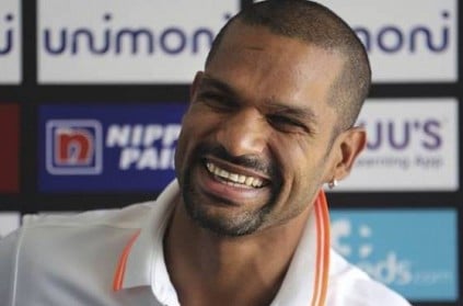 Shikhar Dhawan carries trophy and son - calls it best moment