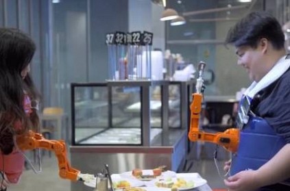 Chest-mounted robot feeding arm video goes Viral