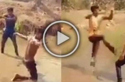 Watch Video: காற்றில் பறந்து ஒரு டிஷ்யூம் டிஷ்யூம்..ஜாக்கிசானுக்கே டஃப் குடுப்பாங்க போல!