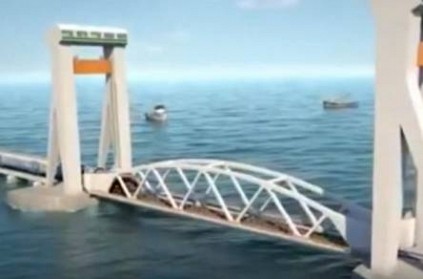 Pamban Bridge with Vertical Lift Span Technology