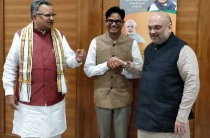 Raipur collector Om Prakash Choudhary quits IAS and joined to join BJP