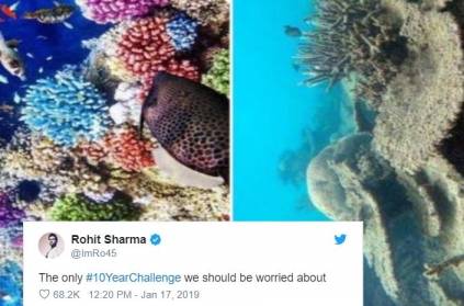 The only #10YearChallenge we should be worried about, Says RohitSharma