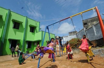 Multi-purpose playgrounds at three places in Chenni