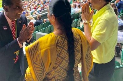 Photos of Stalin at Wimbledon go viral.