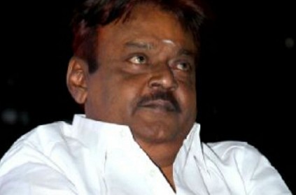 Vijayakanth arrested in Chennai for blocking Governor\'s mansion