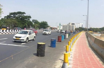 Bridge across Adyar widened: Major relief for motorists Bridge across Adyar widened: Major relief for motorists