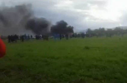 More than 100 killed in Algeria as plane crashes: Reports.