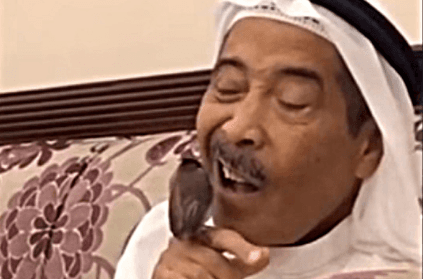 Sheikh uses bird as a toothpick in a viral video