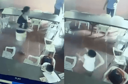 Sleepy School Boy Wears Chair On His Back Instead Of Bag; Watch The Viral Video