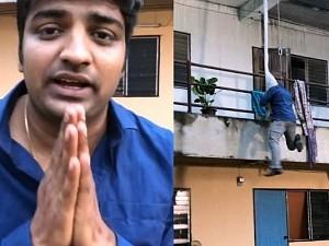 Trending: Actor Sathish shares an unmissable “shocking” viral video!