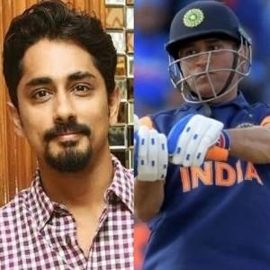 Actor Siddharth defends Mahendra Singh Dhoni after India's defeat against England ft Kedhar Jadhav