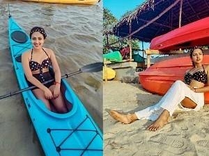 Amala Paul's bikini images at backwaters go viral