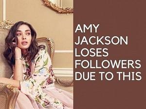 Amy Jackson loses followers and receives ridiculous messages due to this!