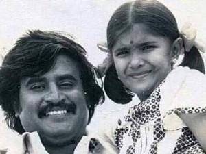 Guess who’s this popular celebrity in Rajinikanth’s arms?