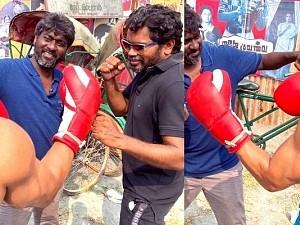 Arya’s new macho look from Pa Ranjith’ boxing film Salpeta is going viral