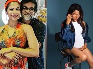 Director Selvaraghavan wifey Gitanjali pregnancy photoshoot pics go viral