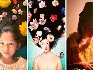 Famous director recreates popular paintings on daughters ft Farah Khan