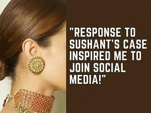 Fans rock the internet as actress joins social media personally, says Sushant's case response inspired her
