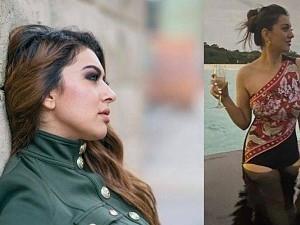 Hansika's swimsuit photo invites viral comments from friends - 