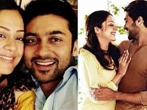 Jyothika’s vera level sweet surprise for Suriya on this special day - Check it out!