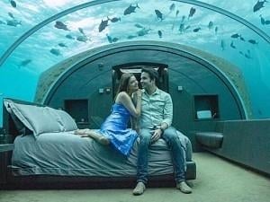 Kajal Aggarwal underwater honeymoon internet by storm