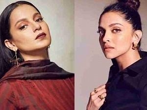 Kangana Ranaut takes on Deepika Padukone after channel reports alleged link to drug probe