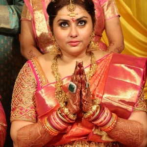 Namitha is officially hitched now!!!!