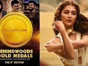 Behindwoods Gold Medals 8th edition will have this big surprise - Beast heroine Pooja Hegde!