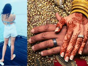 Popular Tamil actress gets hitched to a businessman in an intimate ceremony - wedding pics go VIRAL!