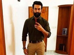 Prithviraj gets ready for his first #ShootDay for a new film in pandemic - This is why!