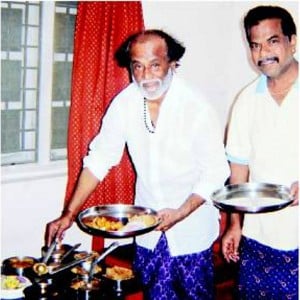 I want to arrange a non veg feast for you all - Rajinikanth