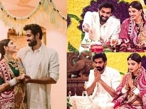 Rana Daggubati and Miheeka Bajaj's first pics from their post-wedding rituals are pure love and love only - Check out!