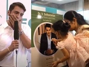 Santhanam turns emotional talking about late actor Dr Sethuraman, video here