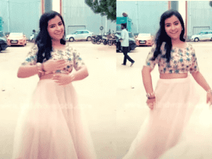VIDEO: Sivaangi stuns fans with amazing dance moves like Aishwarya Rai at shooting spot!