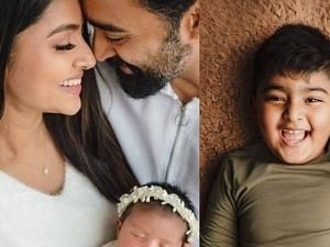 Sneha and Prasanna share their child's first ever - Aadhyantaa's image goes viral