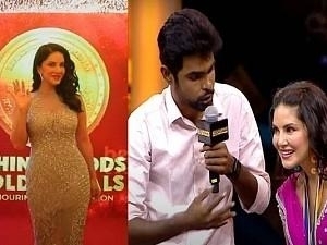 Sunny Leone won award in Behindwoods Gold Medals 2022; viral video