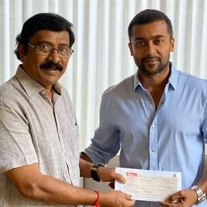 Suriya donates Rs 10 lakhs to Tamil Nadu Directors Association for Diwali