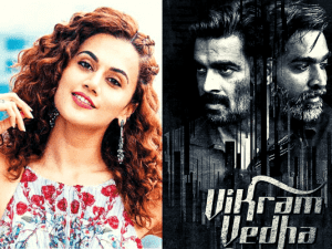 Taapsee Pannu's next welcomes this powerful Vikram Vedha actor ft Hareesh Peradi ft Mishan impossible