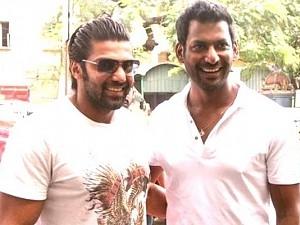 Breaking: Vishal and Arya's next intriguing and powerful title revealed!