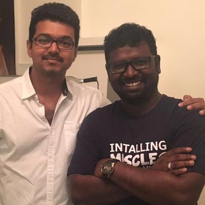 Vijay wishes Arunraja Kamaraja for Kanaa