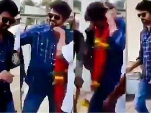 Vijay's gesture for his fans from the sets of Master - Video goes viral - Don't miss!