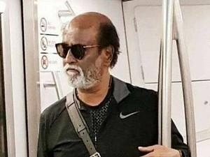 VIRAL Pic Talk of the day: Rajinikanth caught live from US! Don't miss!